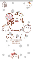 可爱Molang