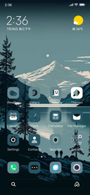 Mountain range