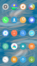 Minimal P. Blue UI