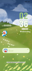 哆啦A梦草地奔跑