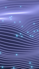 Lines emitting purple light