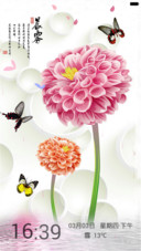 蝶花恋（锁屏动态+全图标）