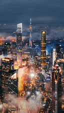 Beautiful City Night View