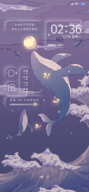新拟态 鲸落浮世绘