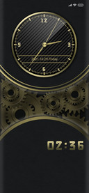 Gear clock