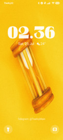 Yellow Hourglass