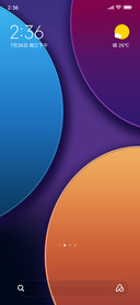 Blue Orange Purple