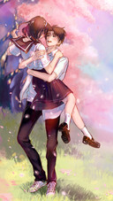 Flying hug