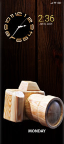 wooden camera