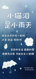 小猫泪是小雨天