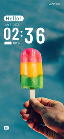 eat popsicles