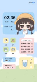 呆萌大眼小女孩