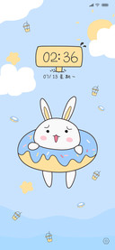 卡通甜甜圈