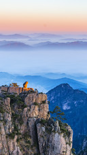 黄山美景，如诗如画