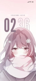 双壁纸粉色回忆