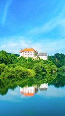 Beautiful Old Castle of Ozalj, River Kupa
