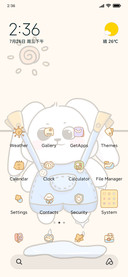 Drying bunny doll