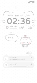 简约小猫可爱多换图