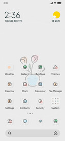 Minimalist flowers