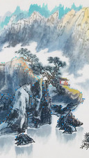 画家田鹏作品