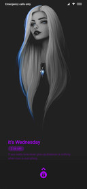 Violet and Dark