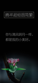 腾祥超细圆简繁