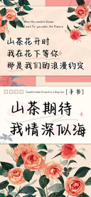 山茶期待我情深似海
