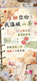 唯独你给我温暖山茶