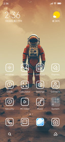 land on the moon