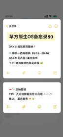 苹方原生OS备忘录80