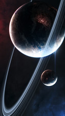 宇宙中的行星环
