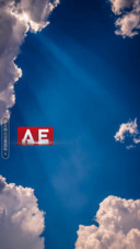 AE蓝天白云