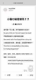 小猫的秘密修符！？