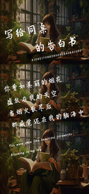 写给同桌的告白书