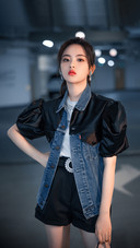 杨超越有多爱泡泡袖