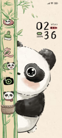是熊猫呀多换图