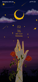 Touching moon