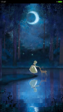 森林夜色