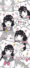 多特效 双马尾女孩