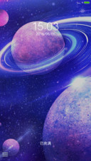神秘星空（星星特效+多功能锁屏）