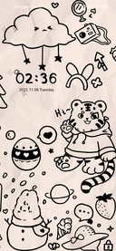 Graffiti tiger