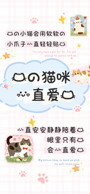 我的小猫咪一直爱我
