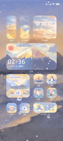 山海彼岸 油画组件