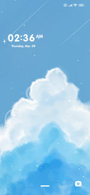 Romantic sky