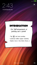 Fake default theme