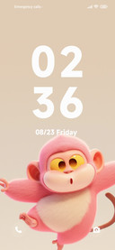 Pink monkey