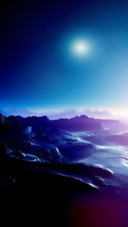 最美星空  炫蓝