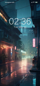 Rainy alley