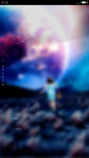 4D重力+流星雨滴充电特效壁纸动态滚动-希望