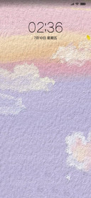 紫色天空